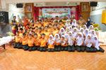 โครงการให้ความรู้ป้องกันอุบัติเหตุทางถนนในสถานศึกษา  ณ โรงเร
