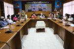 อบต.บ้านควน เรียกประชุมด่วน ติดตามการดำเนินงานการป้องกันCOVI