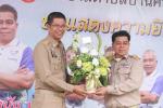 เทศบาลตำบลบ้านควน ร่วมต้อนรับ นายคณิต คงช่วย ผู้ว่าราชการจัง